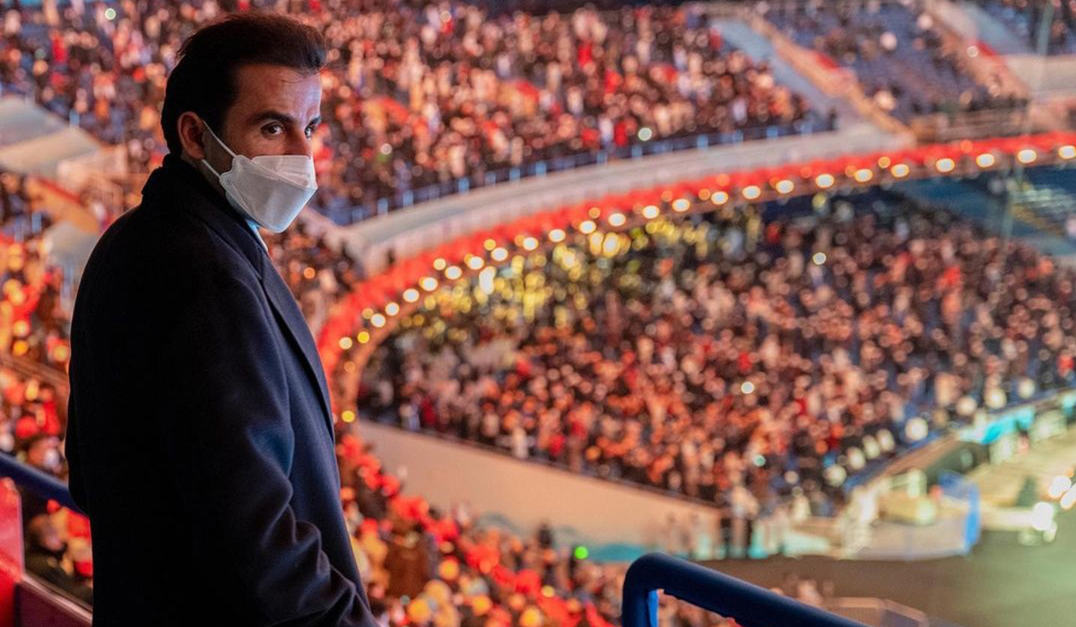 Amir attends opening ceremony of Winter Olympics in Beijing